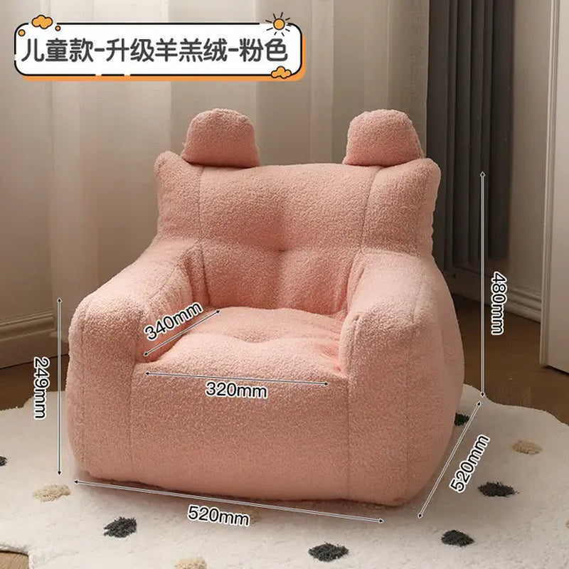 K-STAR Cute and Lazy Sofa Mini Casual Seat Cartoon Children'S Sofa Reading Men and Women Simple Sofa Baby Sofa 2024 Dropshopping