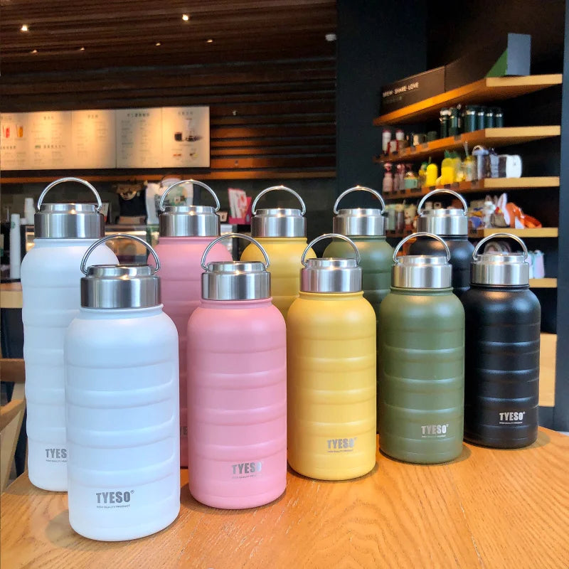 1000Ml 750Ml 270Ml Double Stainless Steel Thermos Mug Portable Sport Vacuum Flask Large Capacity Thermal Water Bottle Tumbler