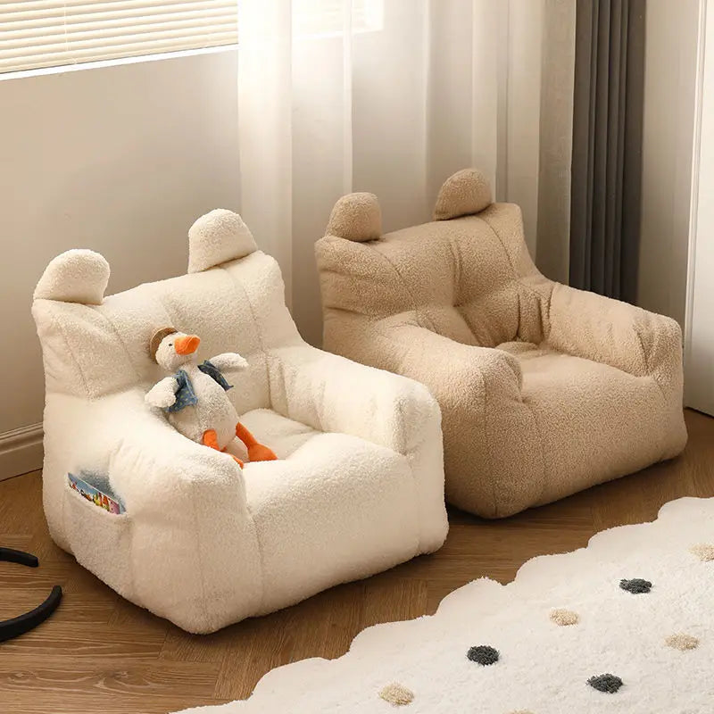 K-STAR Cute and Lazy Sofa Mini Casual Seat Cartoon Children'S Sofa Reading Men and Women Simple Sofa Baby Sofa 2024 Dropshopping