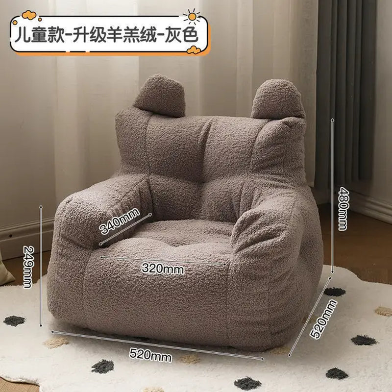 K-STAR Cute and Lazy Sofa Mini Casual Seat Cartoon Children'S Sofa Reading Men and Women Simple Sofa Baby Sofa 2024 Dropshopping