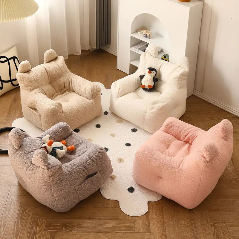 K-STAR Cute and Lazy Sofa Mini Casual Seat Cartoon Children'S Sofa Reading Men and Women Simple Sofa Baby Sofa 2024 Dropshopping